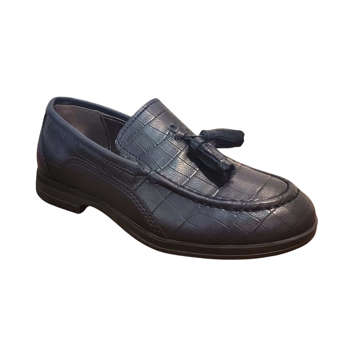 Leather Croco Loafer-0