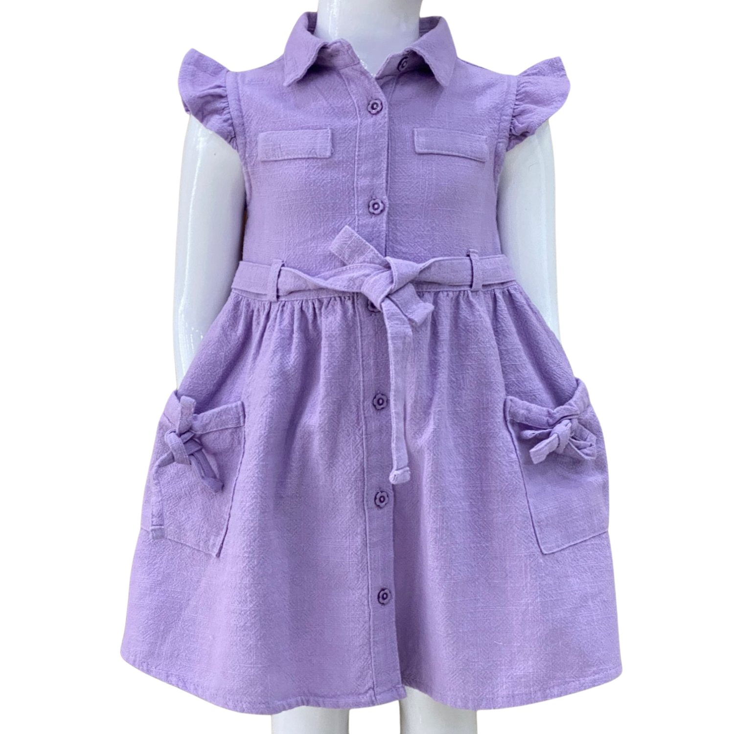 Sunlit Paradise's Cotton Girl Dress-2