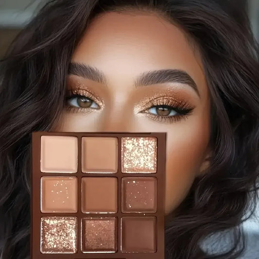 Urbancy 9 Color Chocolate Eyeshadow Palette-0