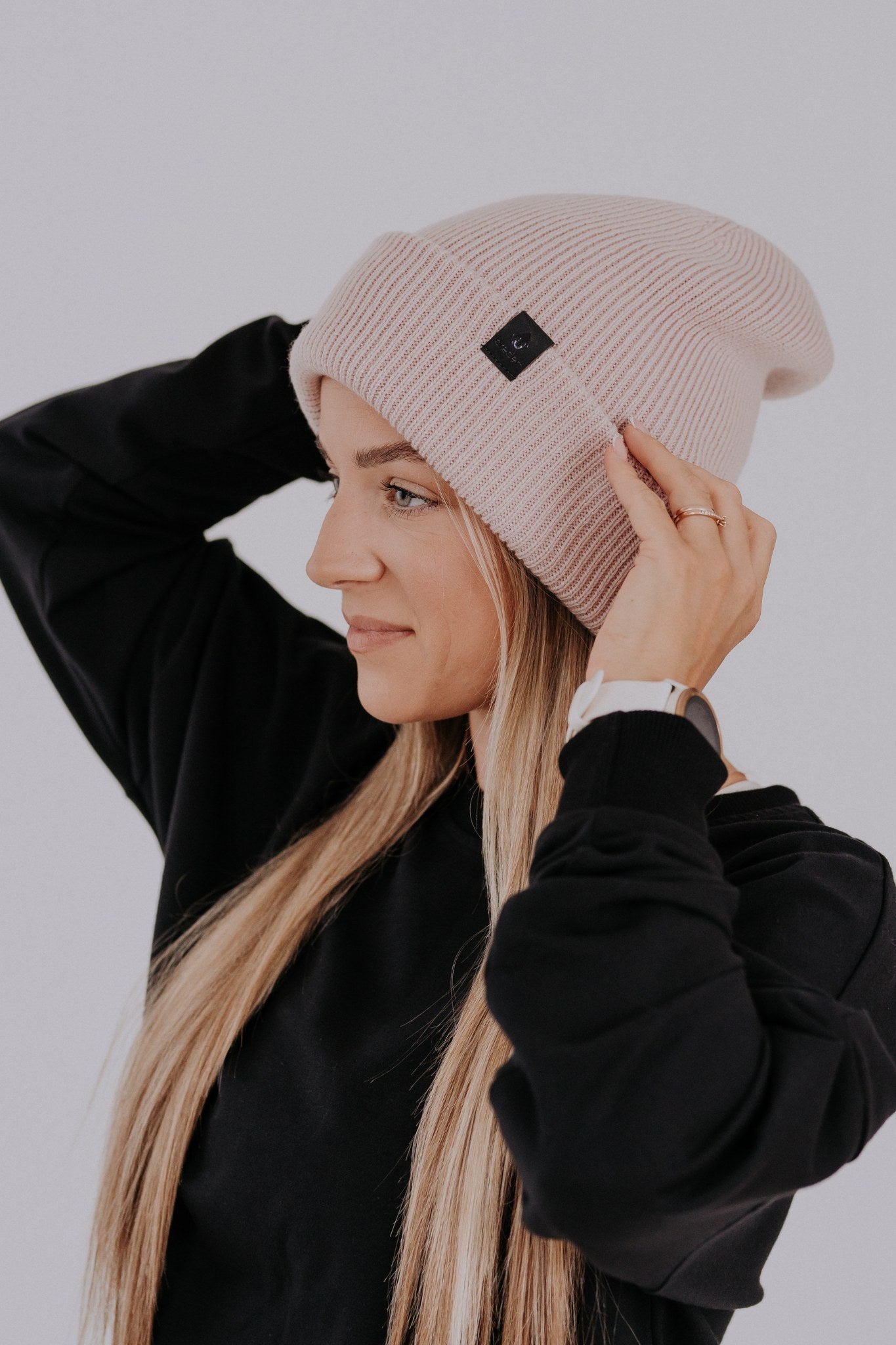 Knitted 100% Merino Wool Winter Beanie WILLIAM-3