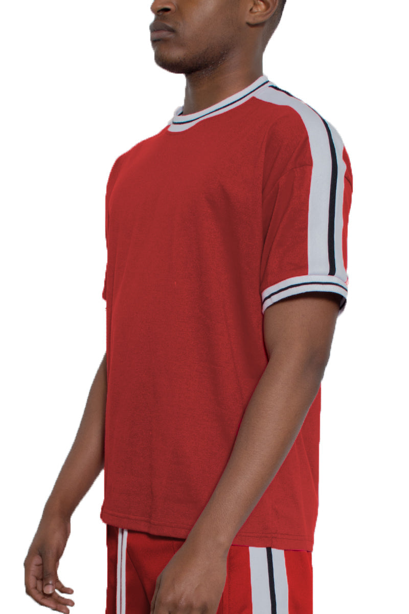 Solid Side Stripe TShirt-8