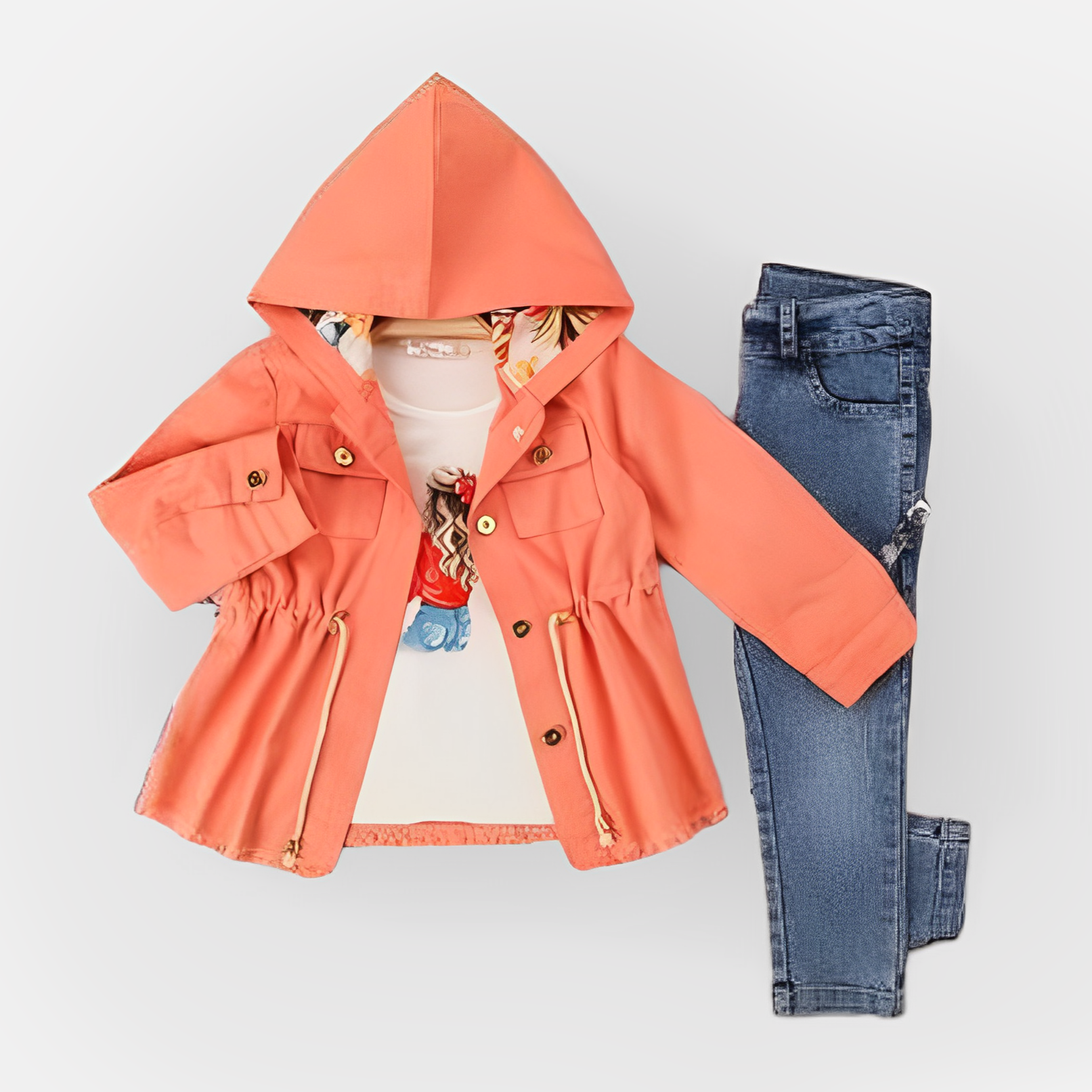 Spring South Girls Casual Set-3