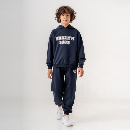 Brooklyn Boy Hoodie Joggers Set-0