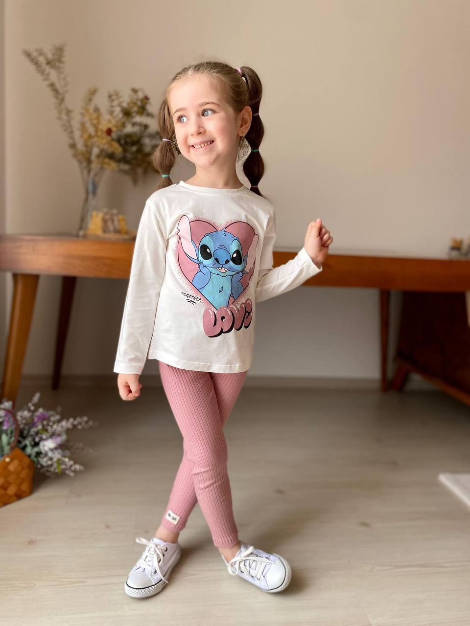 Crazy Fun Girls' Leggings Set-3