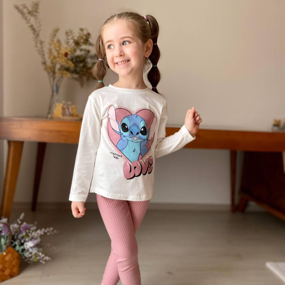 Crazy Fun Girls' Leggings Set-1