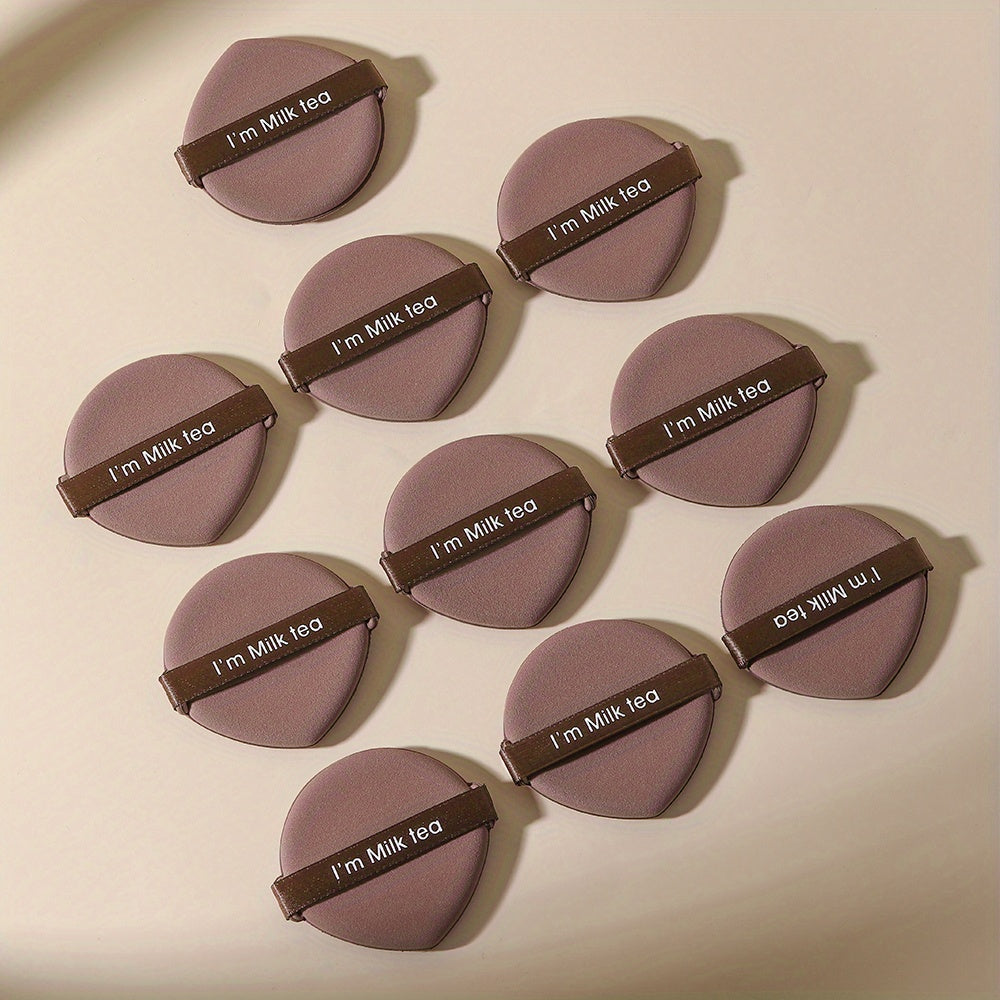 10 Pcs Air Cushion Powder Puff Makeup Sponge Wet And Dry Use Ultra Soft Facial Makeup Tool