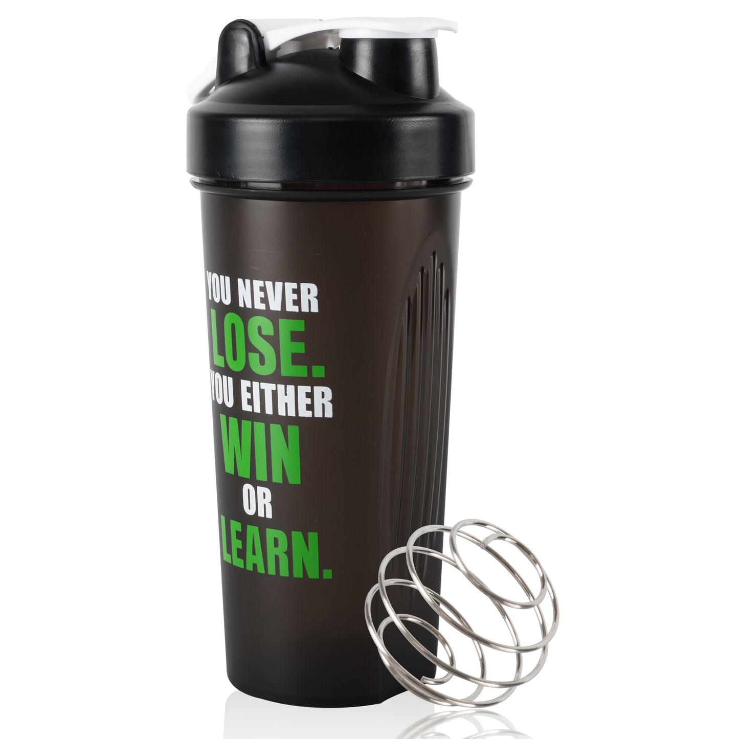 20.29oz Leak-Proof Protein Shaker Bottle for Smoothies and Fitness, BPA-Free Blender Cup for Sports and Gym Workouts