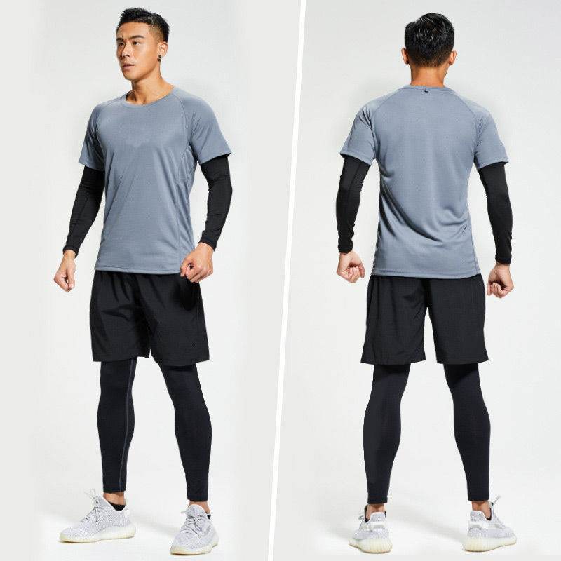 Fitness apparel - Quick Drying Workout clothes for men Gym wear