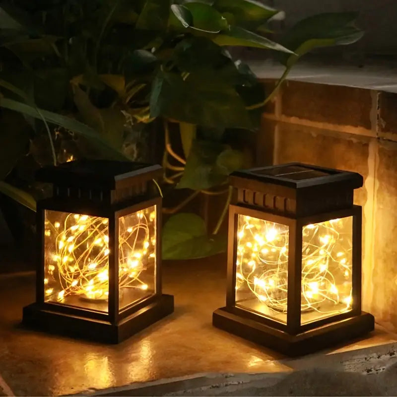 Enhance Your Outdoor Space with 1pc Solar Yard Decorations | Waterproof Solar Christmas Lights-2