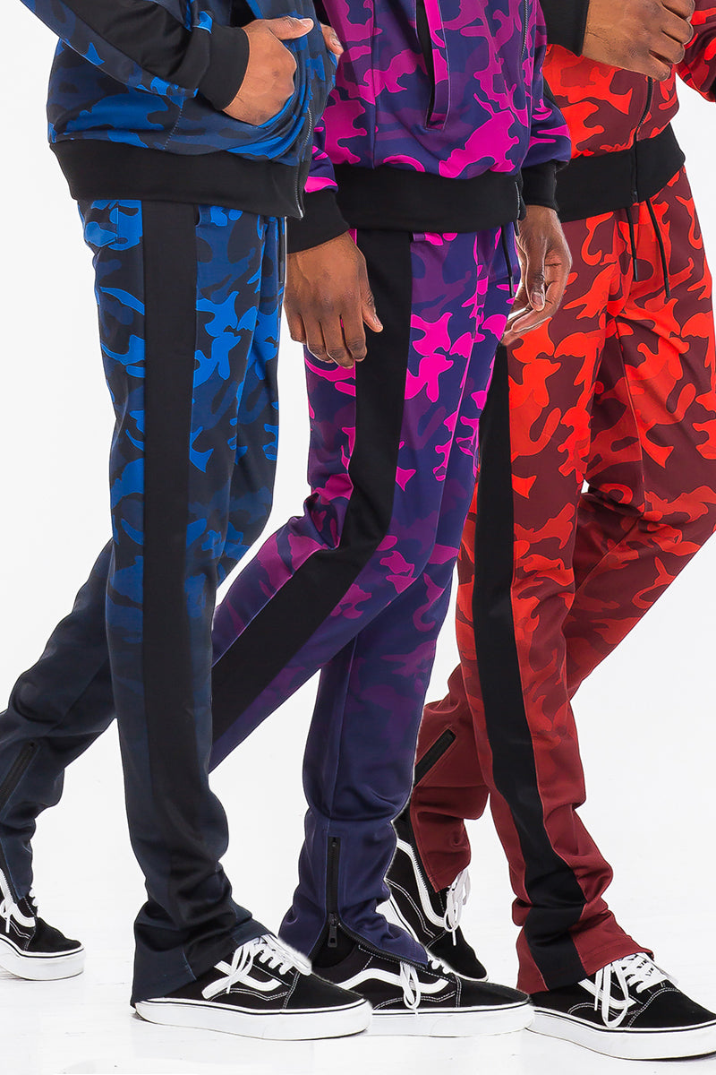 Camo Fade Track Pants-1