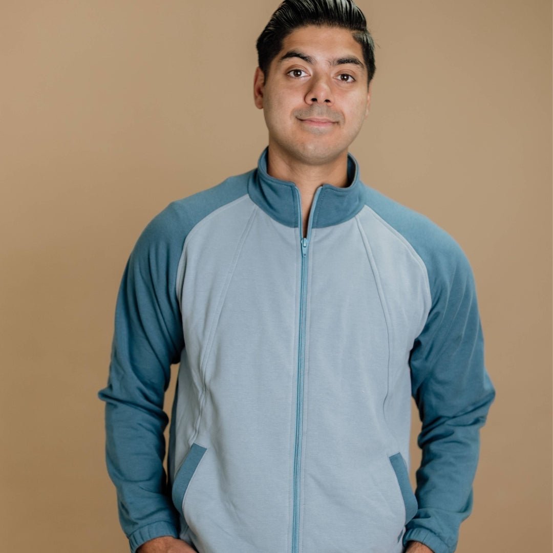 Adult Unisex Bamboo Fleece Bomber Jacket-2