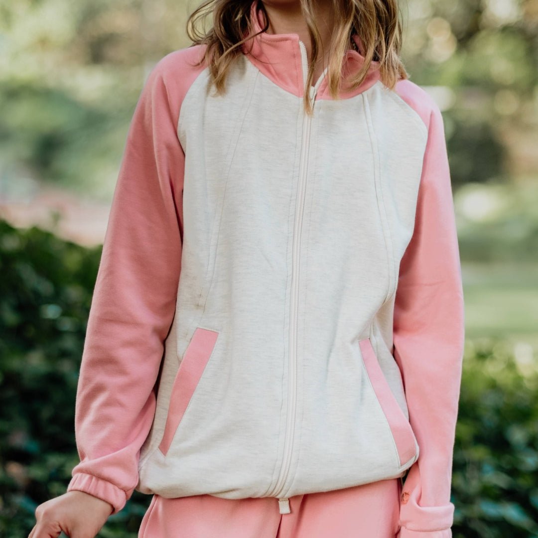Adult Unisex Bamboo Fleece Bomber Jacket-1