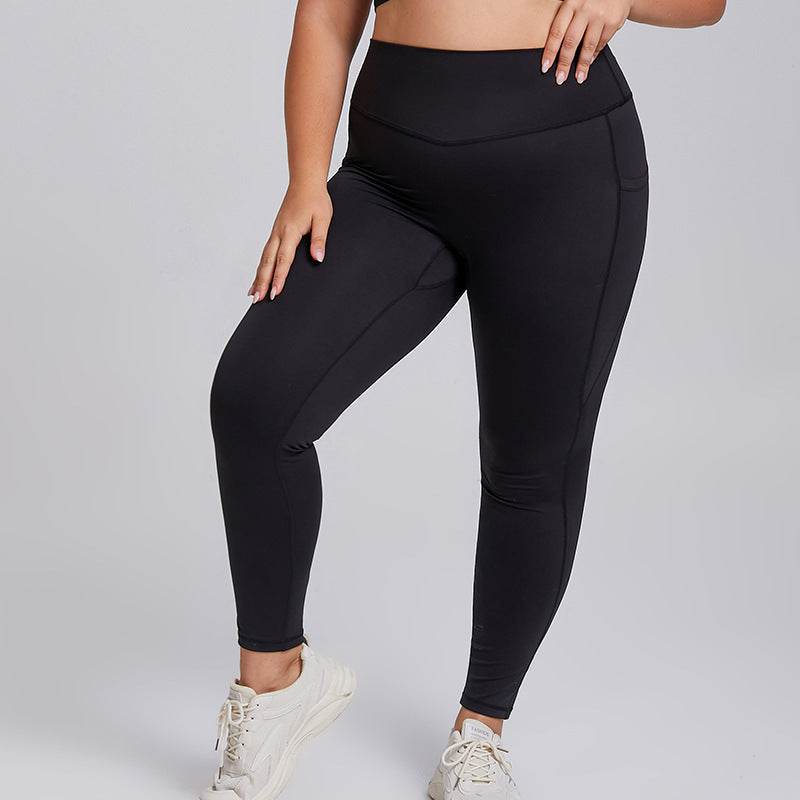 Plus Size Women Sports Workout Gym - Sleeveless Crop and Pant