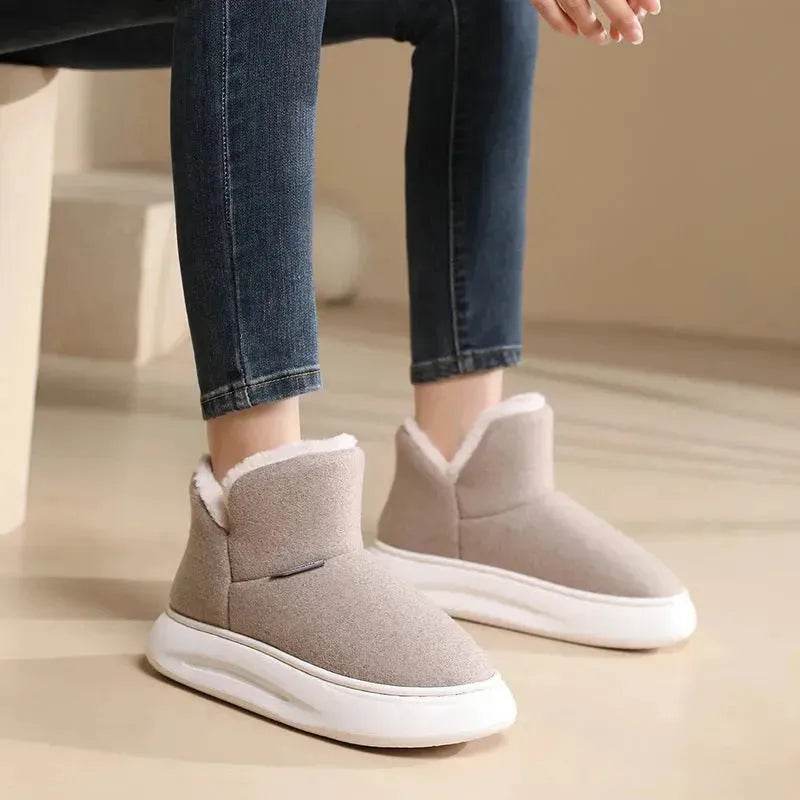 Winter Cotton Slippers Thick Casual Thick