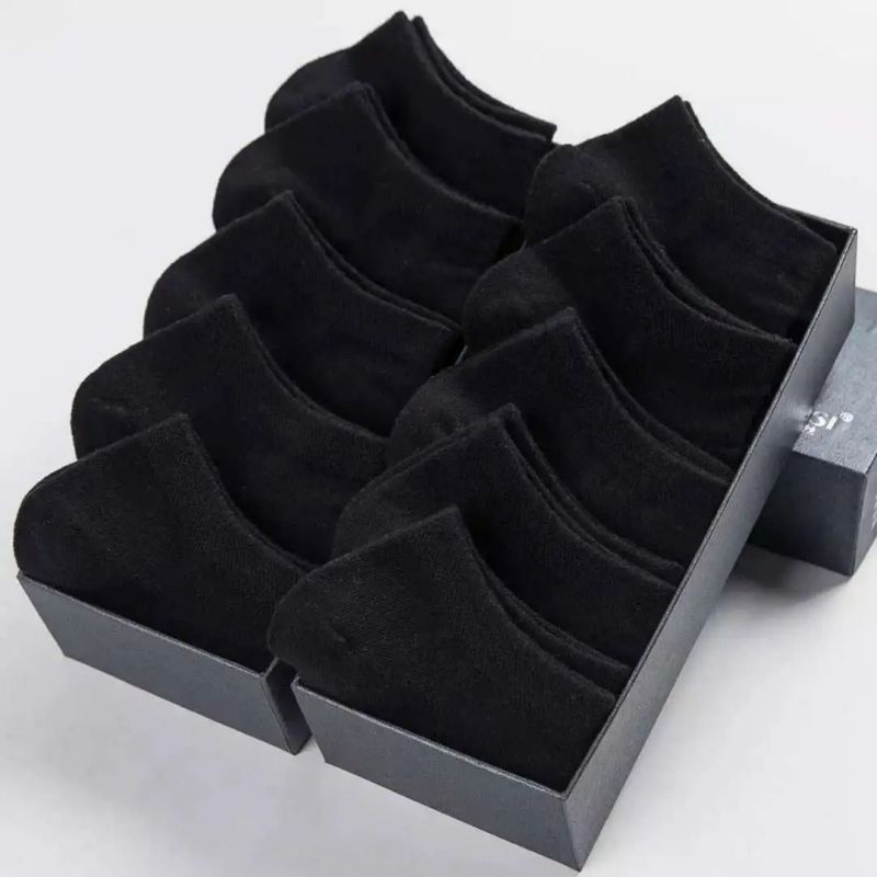 5/10/12 Pairs Comfy Ankle Socks, Solid Color Ankle Sock Pack, Women's Stockings & Hosiery