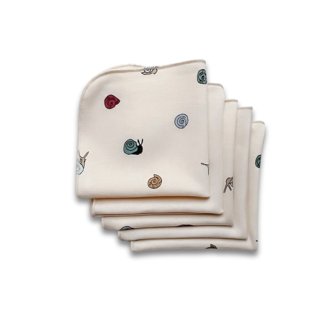 Bamboo Baby Washcloths (Pack of 5)-9