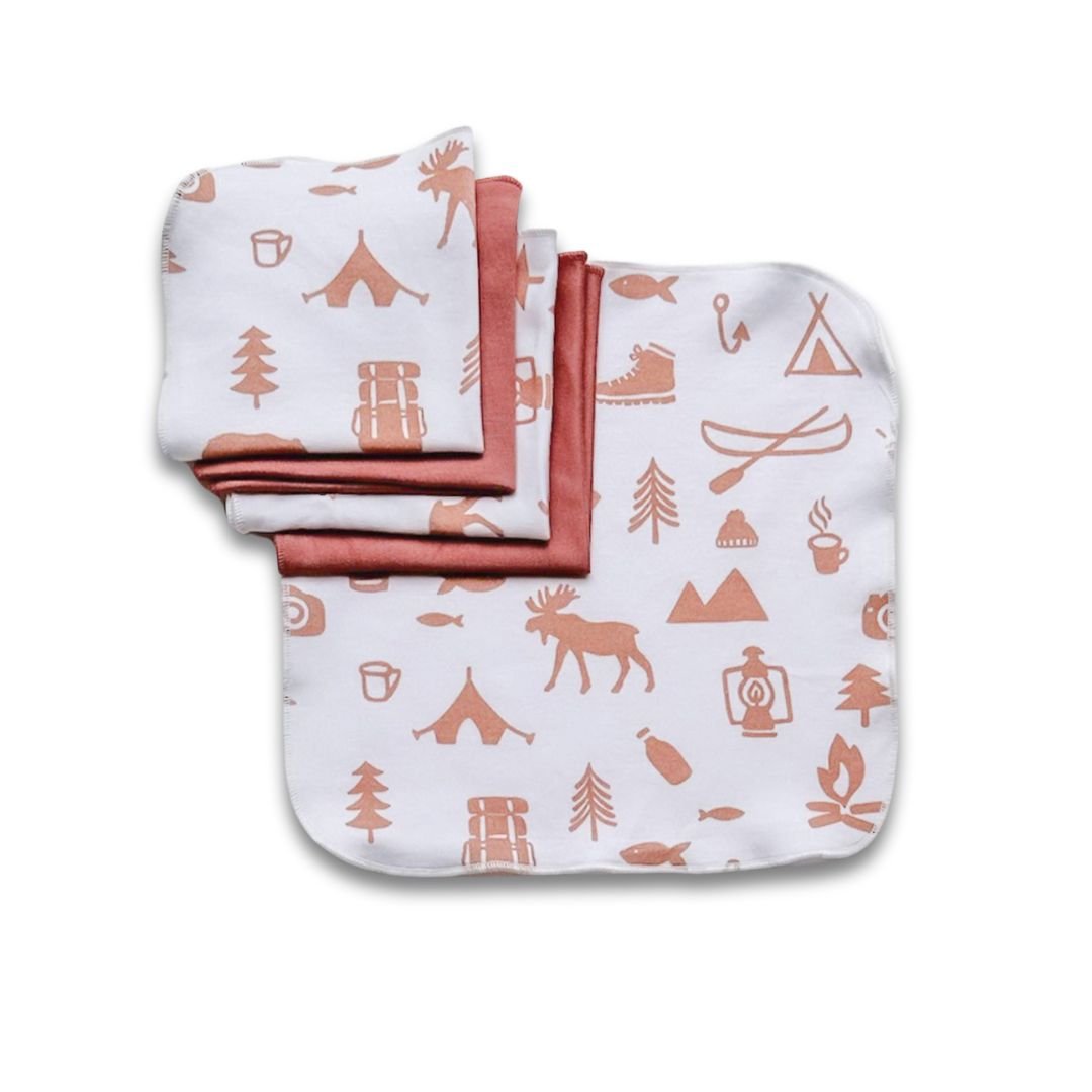 Bamboo Baby Washcloths (Pack of 5)-5