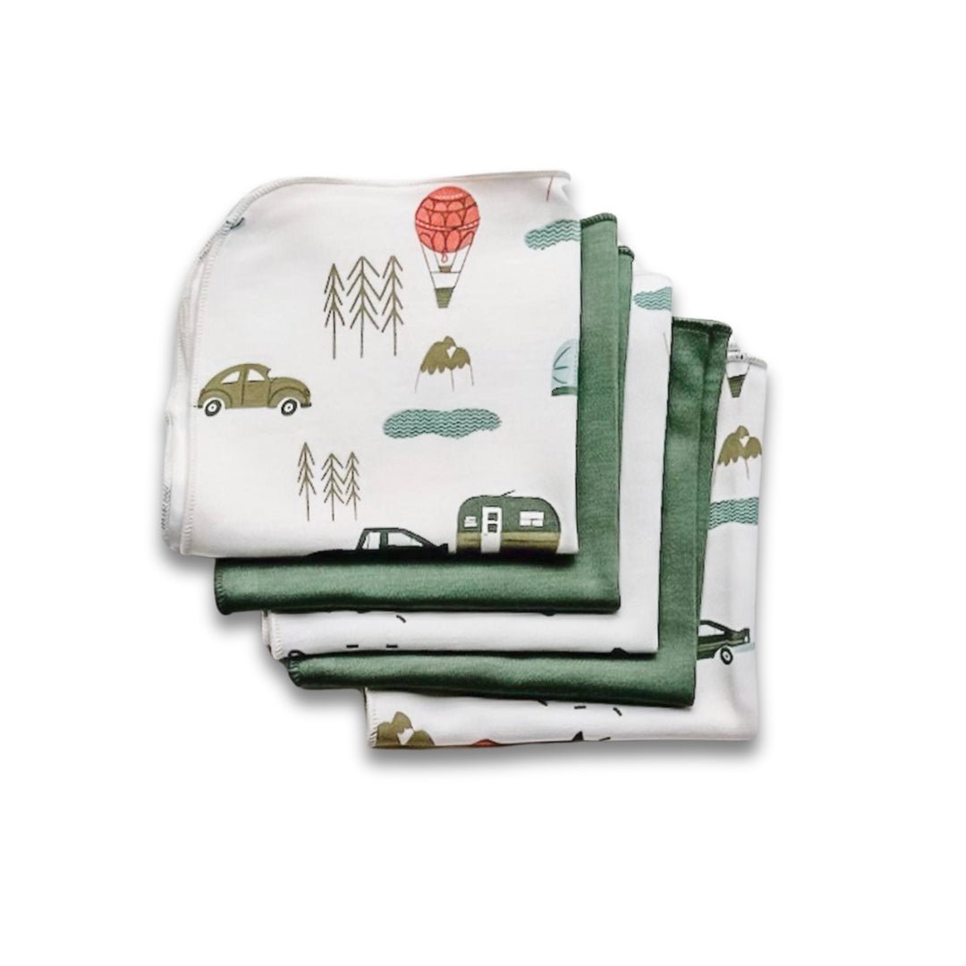 Bamboo Baby Washcloths (Pack of 5)-7