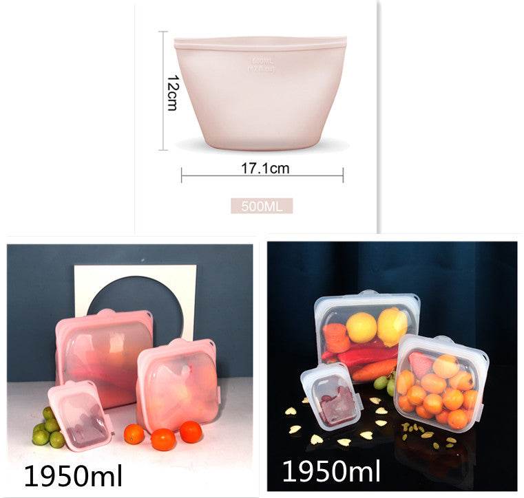 Silicone Food Storage Bag reusable freezer bags