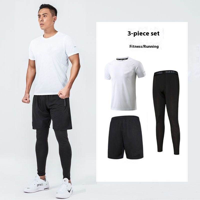 Fitness apparel - Quick Drying Workout clothes for men Gym wear