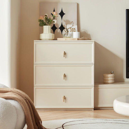 Beige Storage Drawer Chest-0