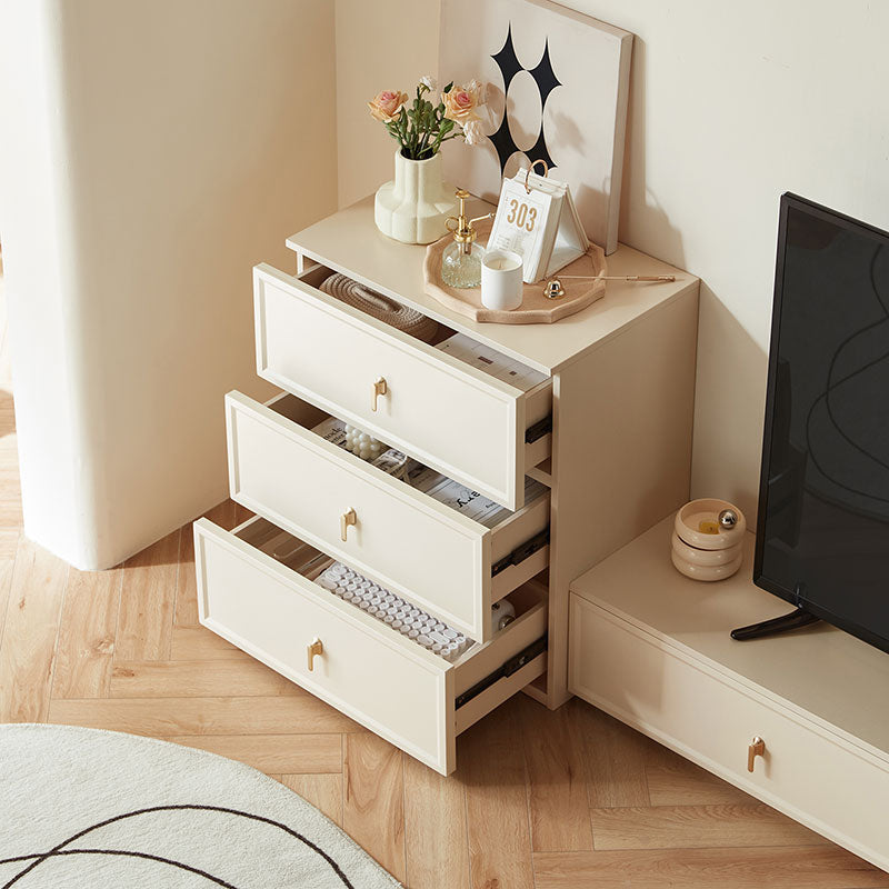 Beige Storage Drawer Chest-4