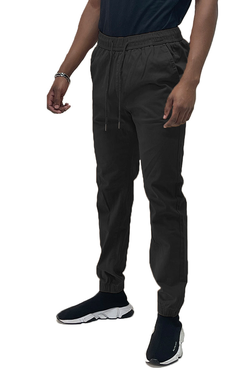 Solid Jogger Pants-5