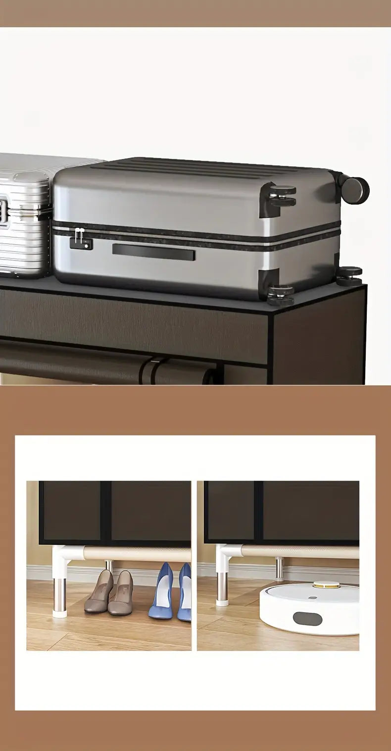 Modern Clothes Storage Wardrobe with Dustproof Cover-4