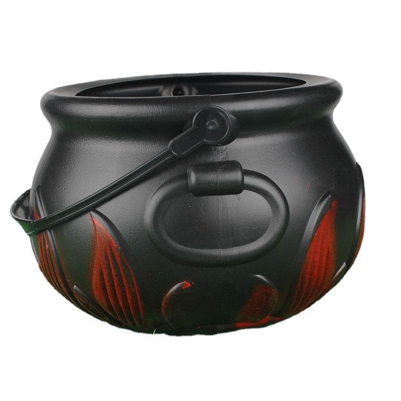 Creative Halloween Black Witch Flame Barrel Ornament