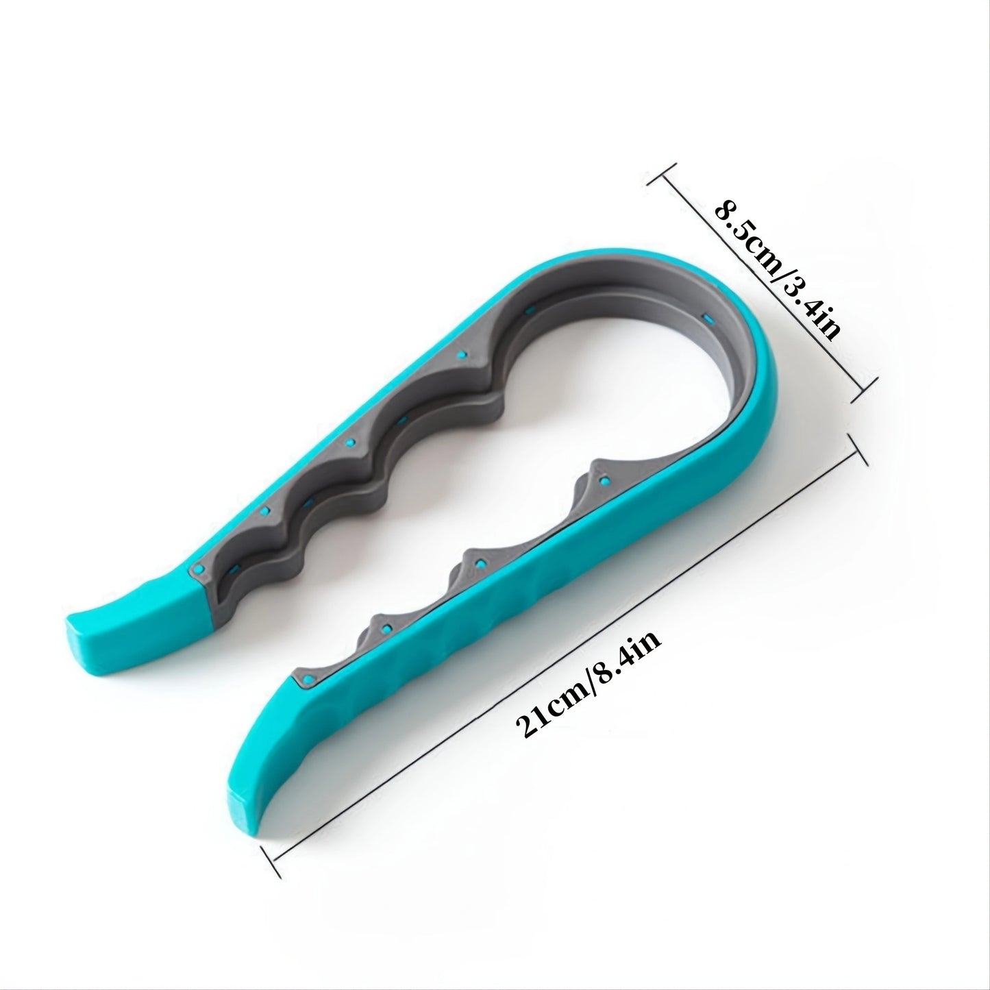 1pc Easy Grip 4-in-1 Bottle and Can Opener for Arthritis and Weak Hands - Essential Kitchen Tool for Elderly and Handicapped Individuals