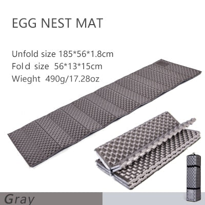 Camping Mat Portable Sleeping Pad Picnic Foam Bed Mattress Travel Trekking Equipment Blanket  Waterproof Moistureproof-5