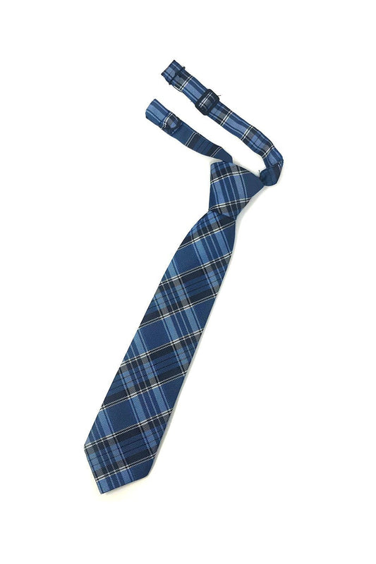 Madison Plaid Kids Necktie-0