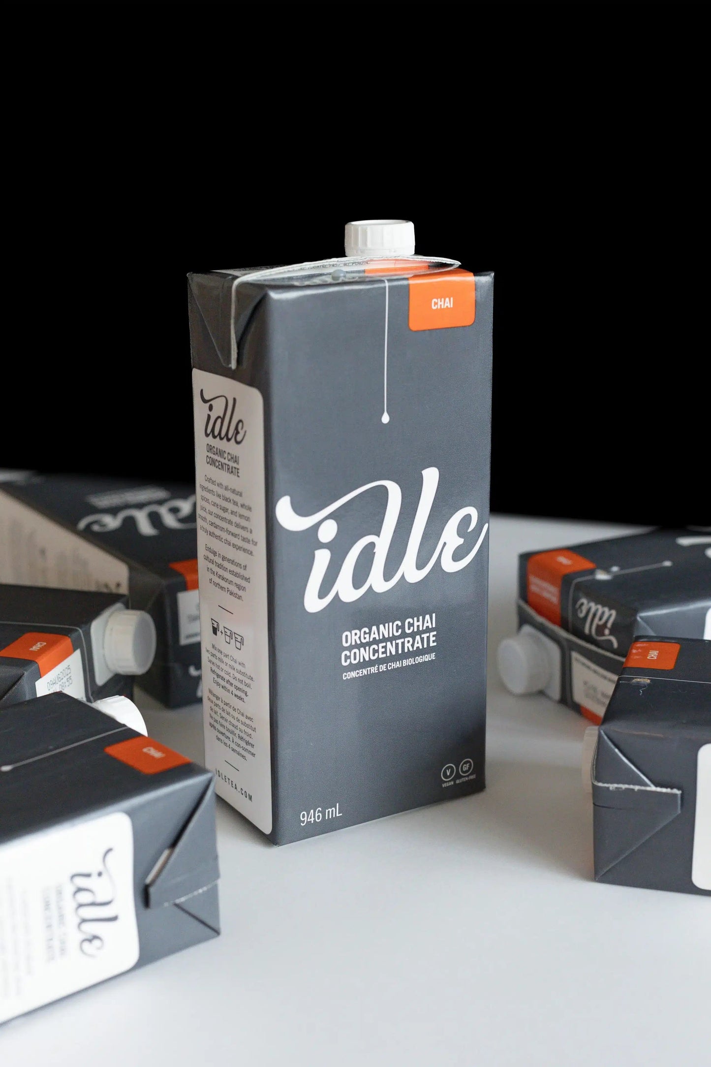 Idle - Chai Concentrate - Organic - Vegan - Gluten-Free - Clean Label - Shelf-Stable Liquid Chai Mix - Made in Canada-1