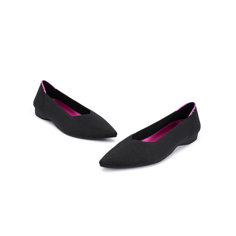 Charlotte Casual Pointed Toe Commuter Flats-2