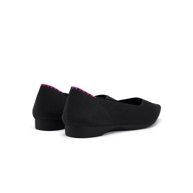 Charlotte Casual Pointed Toe Commuter Flats-3