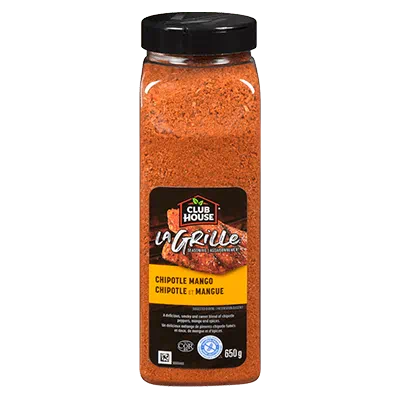 Chipotle Mango Seasoning - Spices and Seasonings - Clubhouse - 650gr. Jar - Case 12 x 650gr. Jars - Canadian Distributor and Supplier-0