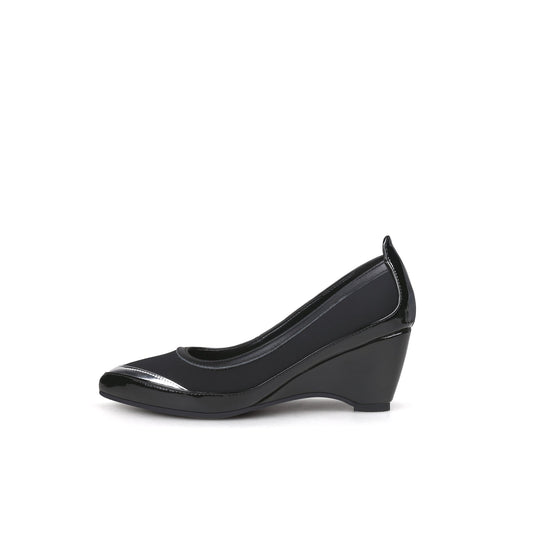 Classic Slip On Formal Wedges-0