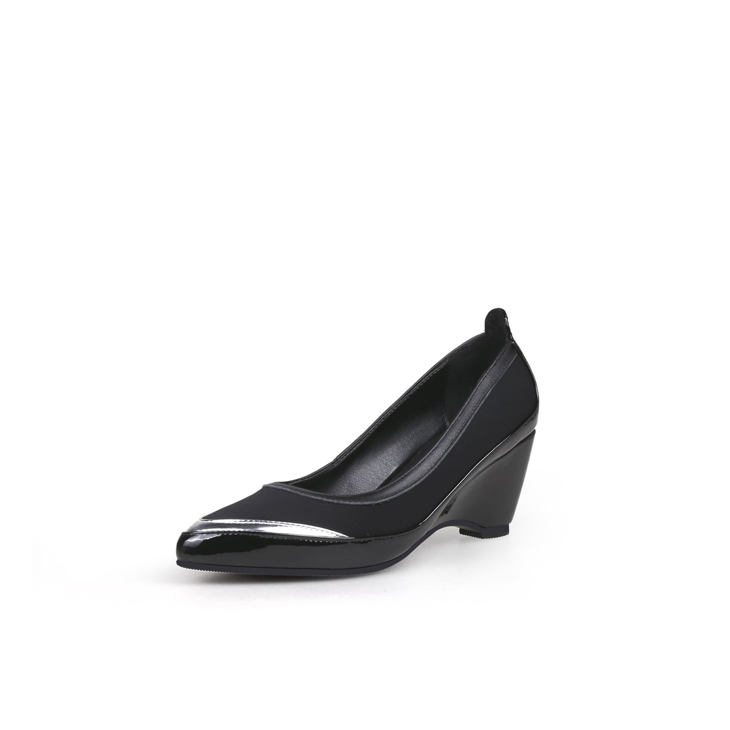 Classic Slip On Formal Wedges-1