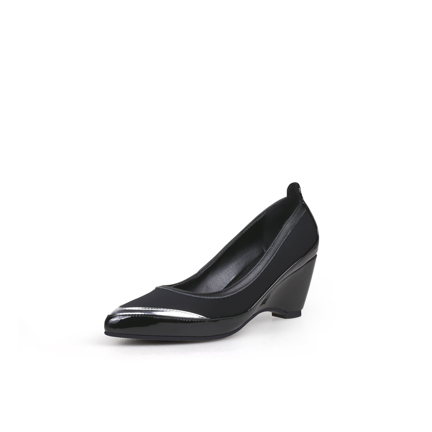Classic Slip On Formal Wedges-1