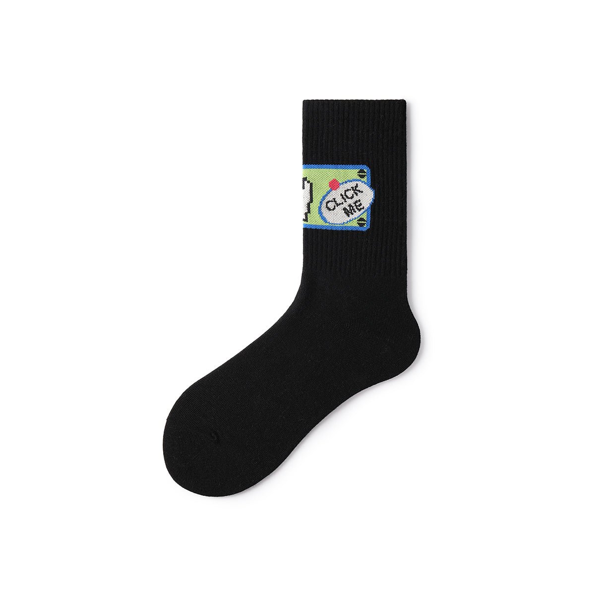 Click Me All-season Unisex 5pcs Crew Socks Set-3