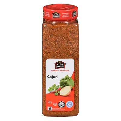 Cajun Seasoning - Spices and Seasonings - Clubhouse - 560gr. Jar - Case 12 x 560gr. Jars - Canadian Distributor and Supplier-0