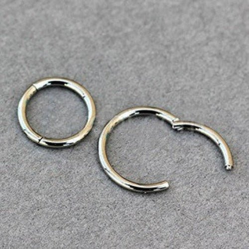 Titanium Seamless Clicker Ring-0