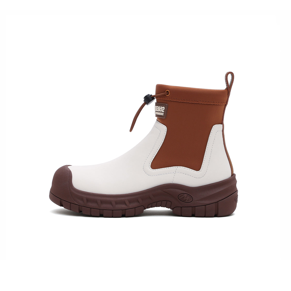 Cute Chunky Platform Chelsea Ankle Boots in British Style-5