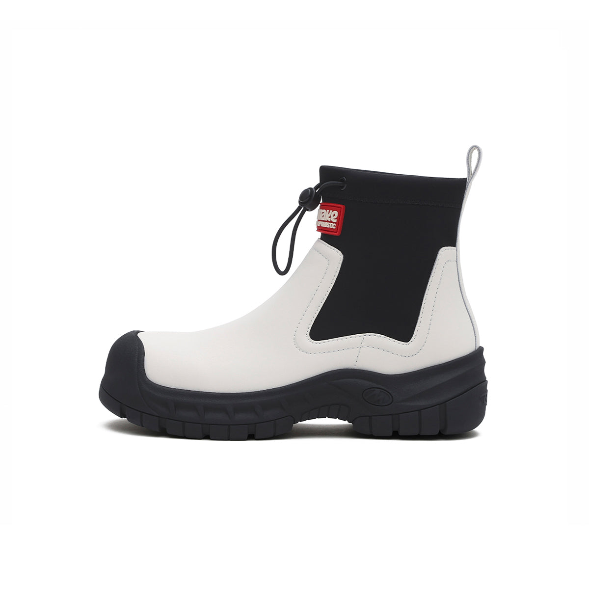 Cute Chunky Platform Chelsea Ankle Boots in British Style-7