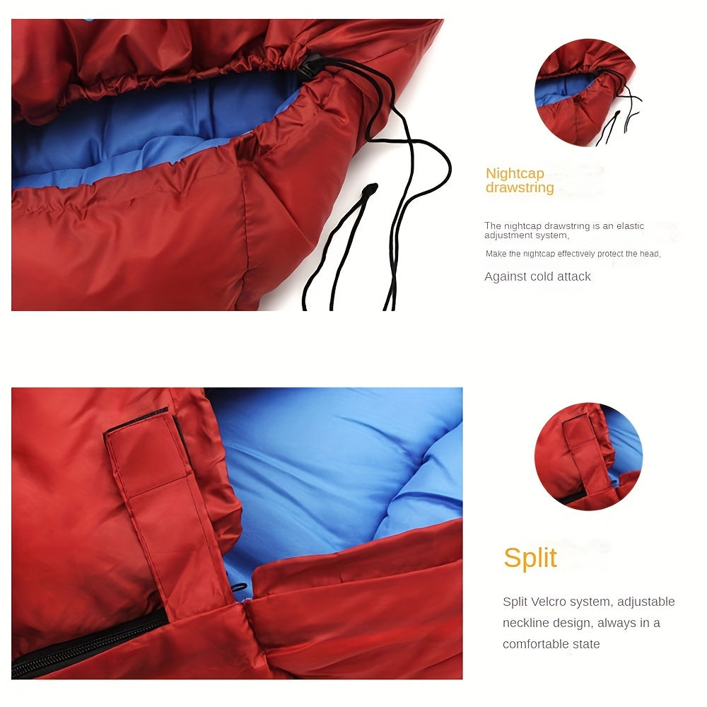 Mummy Sleeping Bag for Cold Weather Camping-1