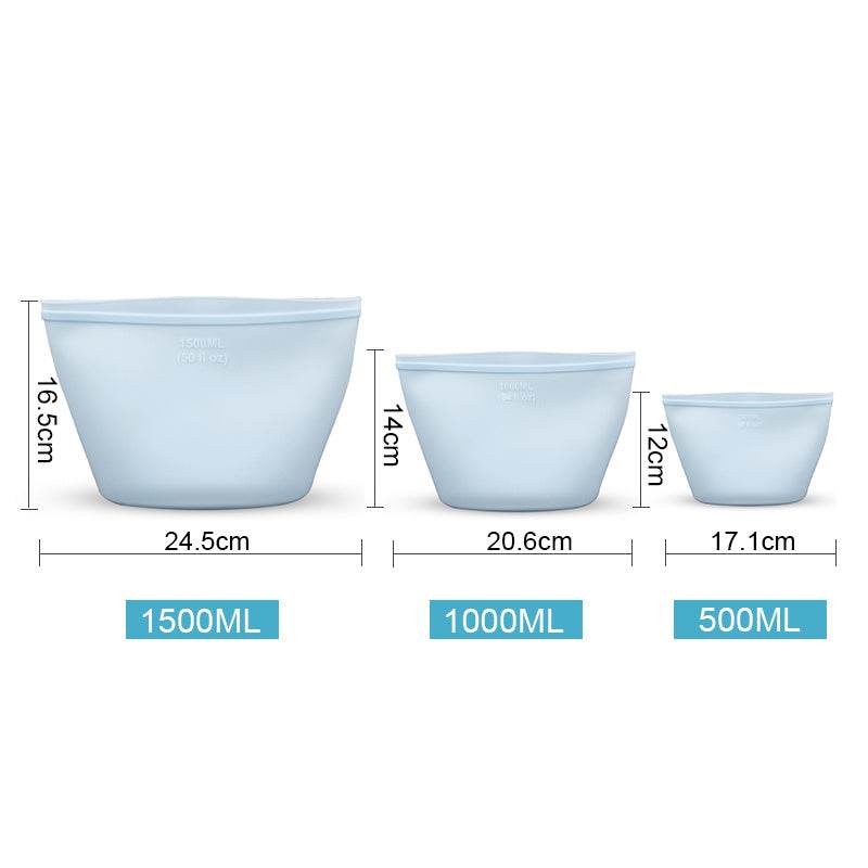 Silicone Food Storage Bag reusable freezer bags