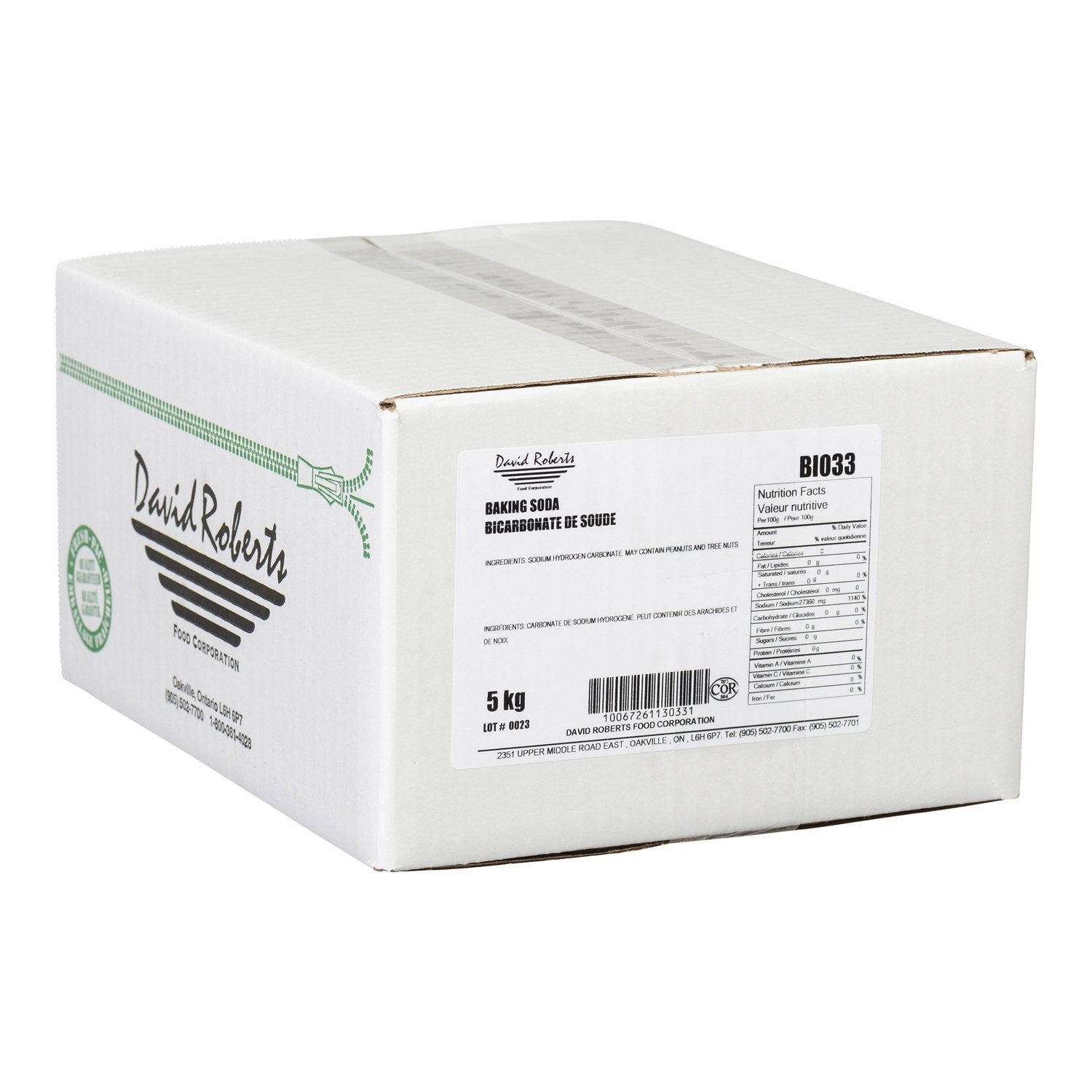 Baking Soda - Sodium Bicarbonate - David Roberts - 5 kg - Canadian Distribution-0