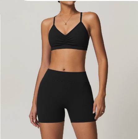 2pcs Yoga Outfit set Sport Fitness Workout Gym wear for women