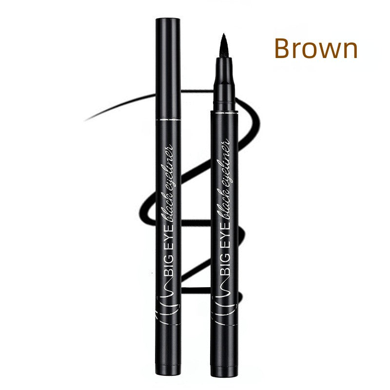 Waterproof Liquid Eyeliner, Soft Head Long Lasting Eye Liner Pen Smudge Resistant Sweat-proof Makeup Eye Liners For Women