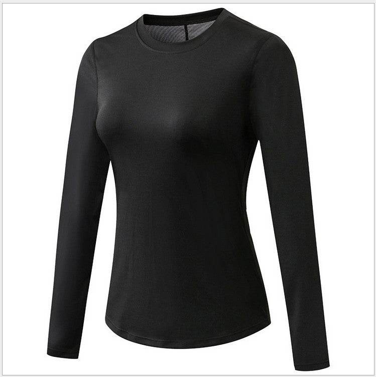 Quick Drying Breathable Long Sleeve Yoga Workout Gym T-shirt for women